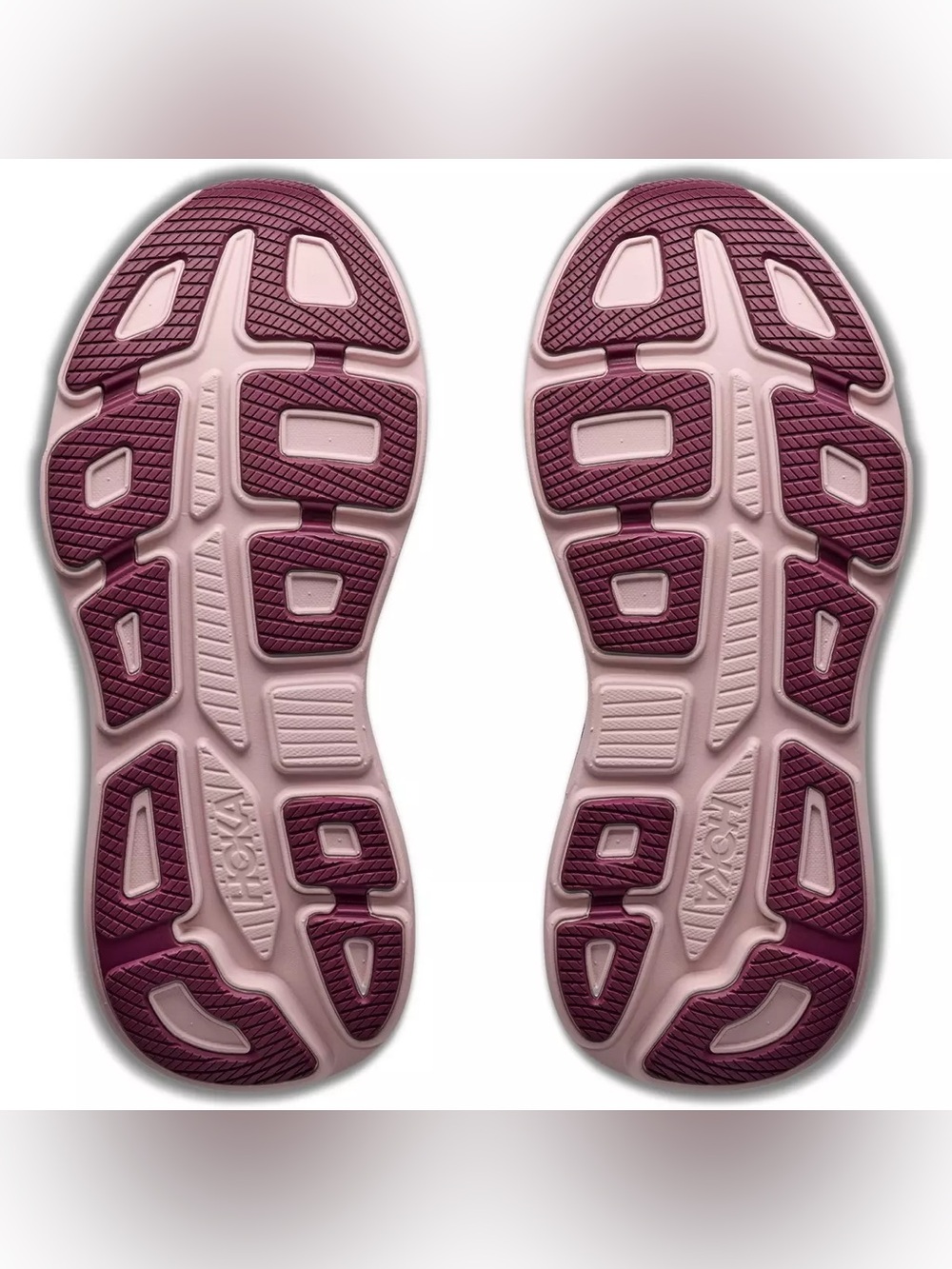 Hoka One One Bondi 9 White & Pink Opal Women’s Running shoes - Picture 6 of 6